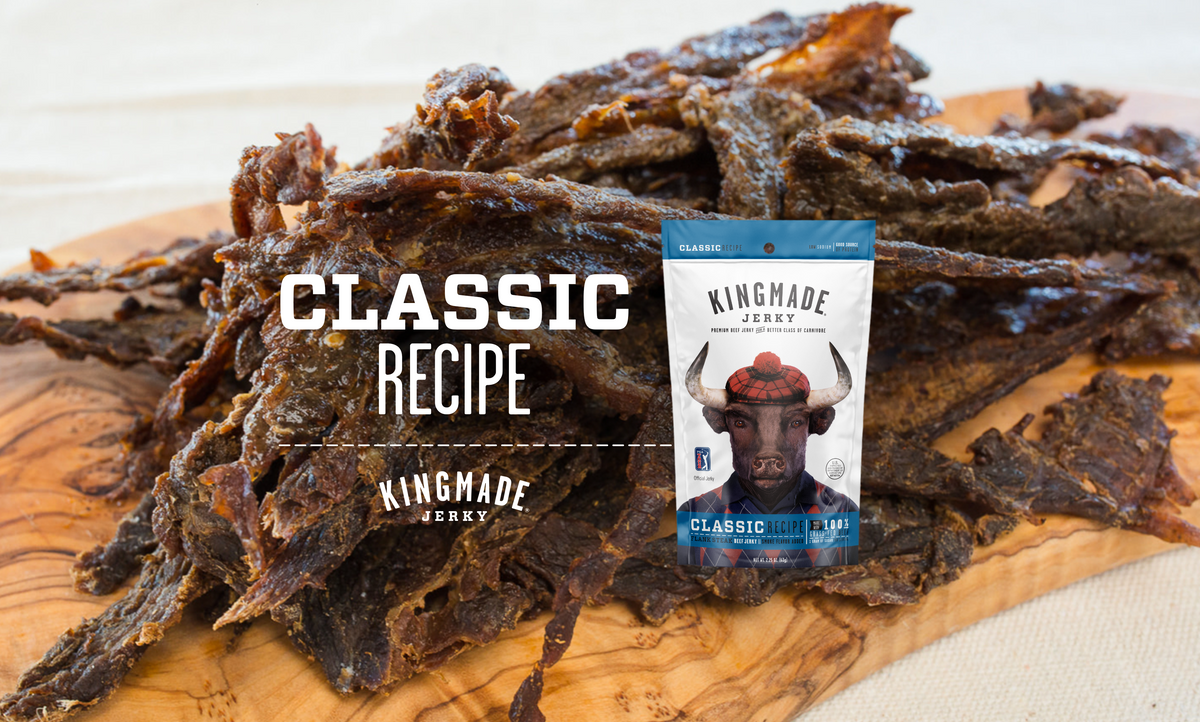Premium Flank Steak Beef Jerky Kingmade Jerky